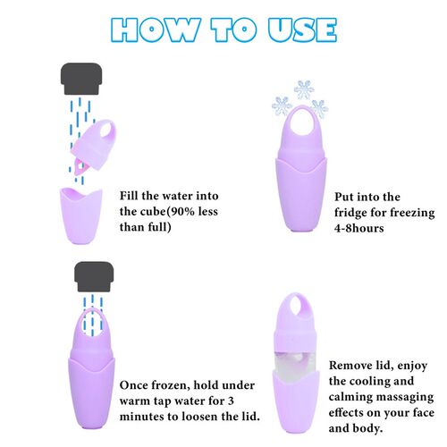 极速Silicone Ice Cube Trays DIY Ice BHalls Eye Face Massager