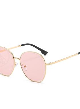 极速-Mens and womens metval round frame sun visors 9062 su