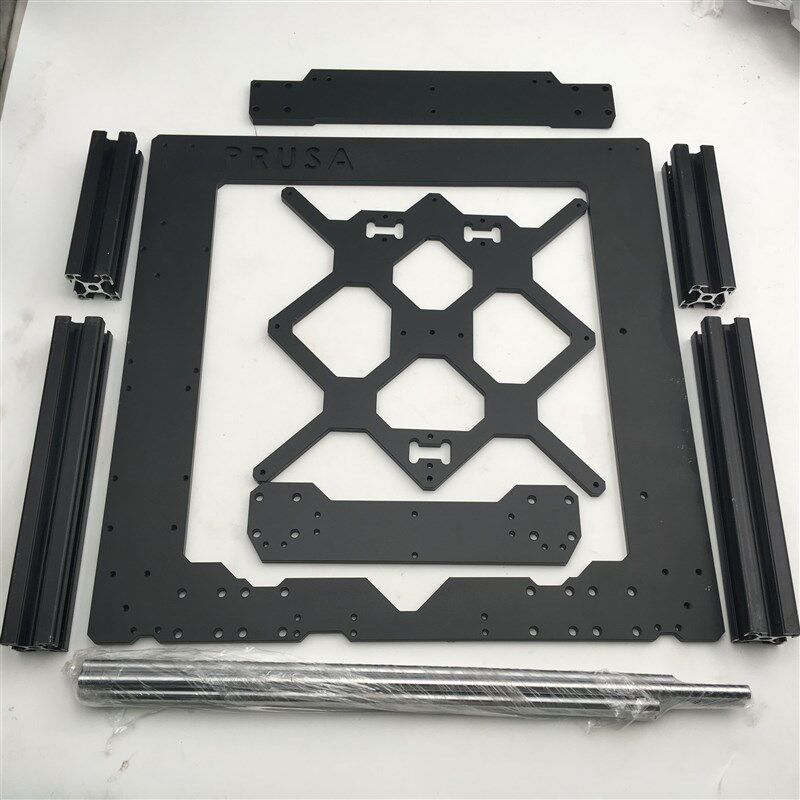 极速3D打印机配件 Prusa i3 MK3 全金属黑色氧化pruRsa i3 mk3s外