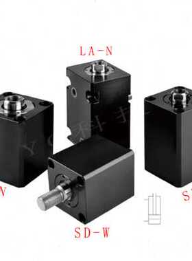 极速新款缸SD SW油压薄型q缸薄型油BH液压缸轴向单轴 双轴配管式