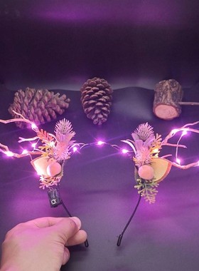 极速Antler Headbannd New headwear Mori antler headband fashi