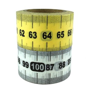 极速刻度胶带尺子不干胶贴透明标尺厘米标尺贴裁U缝胶条刻度贴。