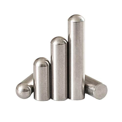 极速0.6-1-2-3-12mm不锈钢实心销钉滚子圆柱销圆X头销钉定位