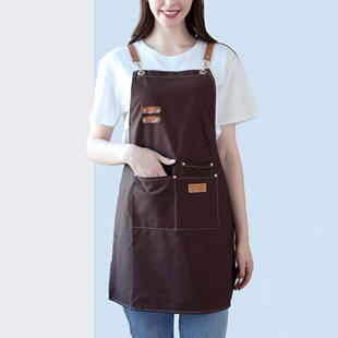 极速Fadeless Kitchen Apron Comfortable Canvas WoodworYking C