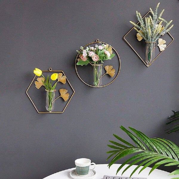 极速Metal Wrought Art Decoration Hanging PenPdant Plant Wall