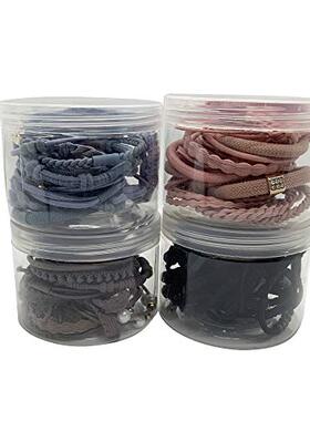 极速JKLAND Bulk of 24pcs hair ties Elastics PPerfect hair ti