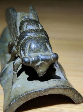 极速处理农村收来的铜器一鸣w惊人镇纸摆件古董旧货紫铜老物件出