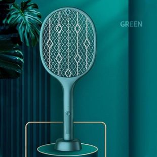 极速2 In 1 USB Rechargeabule Electric Fly Swatter Anti Insec