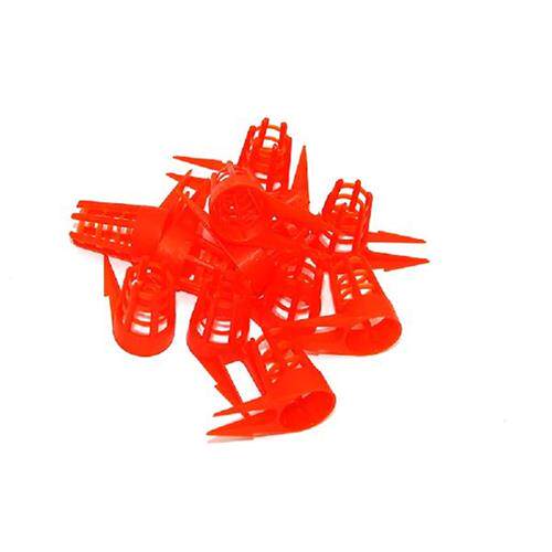 极速100pcs queen bees rearing plastic cell catcher cagZe cup