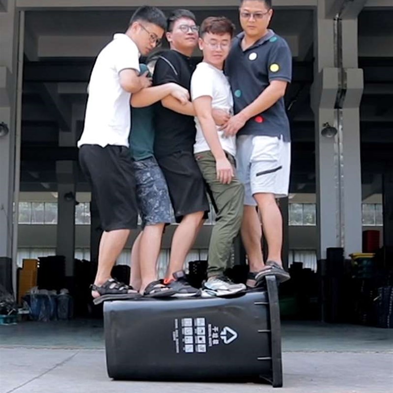 极速加厚塑料户外垃圾桶大号工业环卫垃圾箱物业社U区挂商用带盖