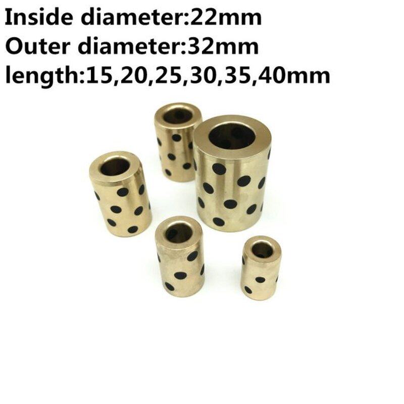 极速2pcs Inneir diameter 22mm linear graphite copper set bea