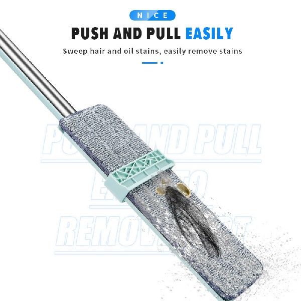 极速Flat Mops Free Hpand Washing Magic Cleaner Self-wring Mo