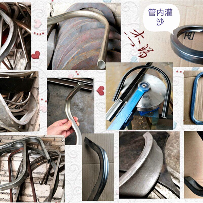 极速方管手动小型弯管器15方折弯机1D6方30方扳弯机4020扁管灌沙