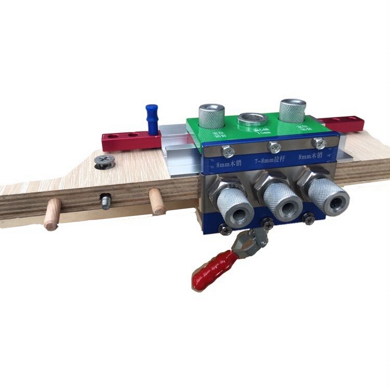 极速三合一钻f孔器二合一打孔靠尺木工板式家俱定制衣柜整体橱柜