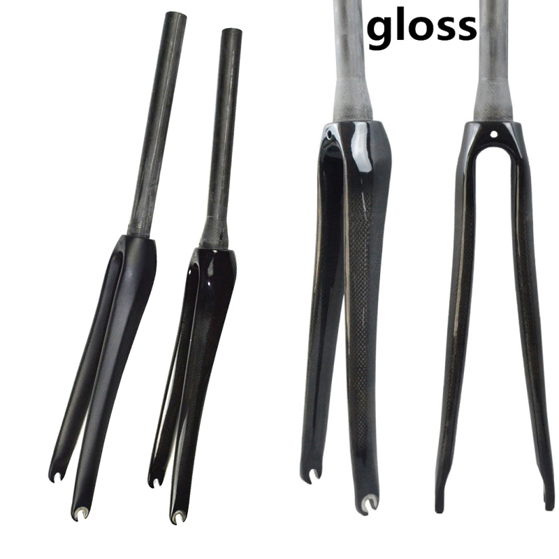 极速新品全碳纤维公路自行车前叉直管椎叉碳前N叉70P0C超轻骑行装