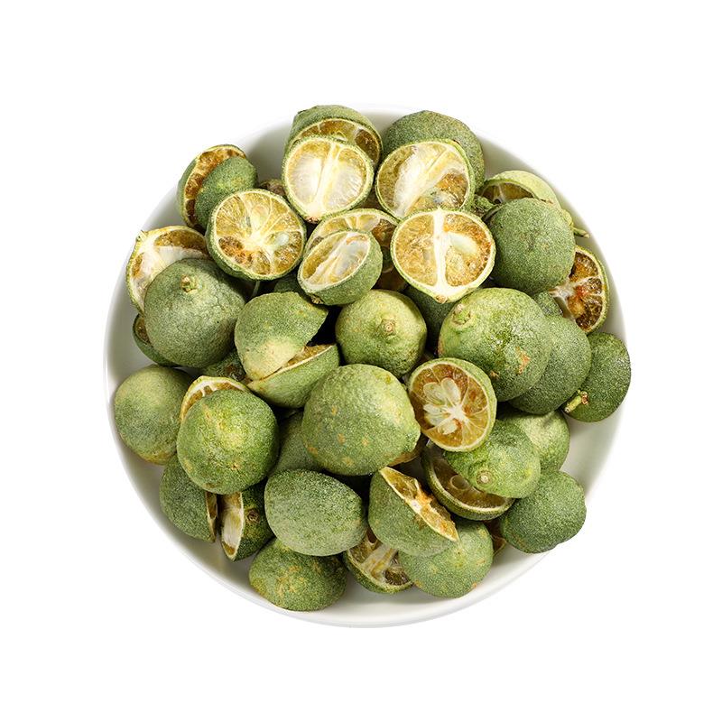 30款冻干水果片青桔柠檬百香果茶草莓西瓜雪梨苹果西柚冷泡水果片