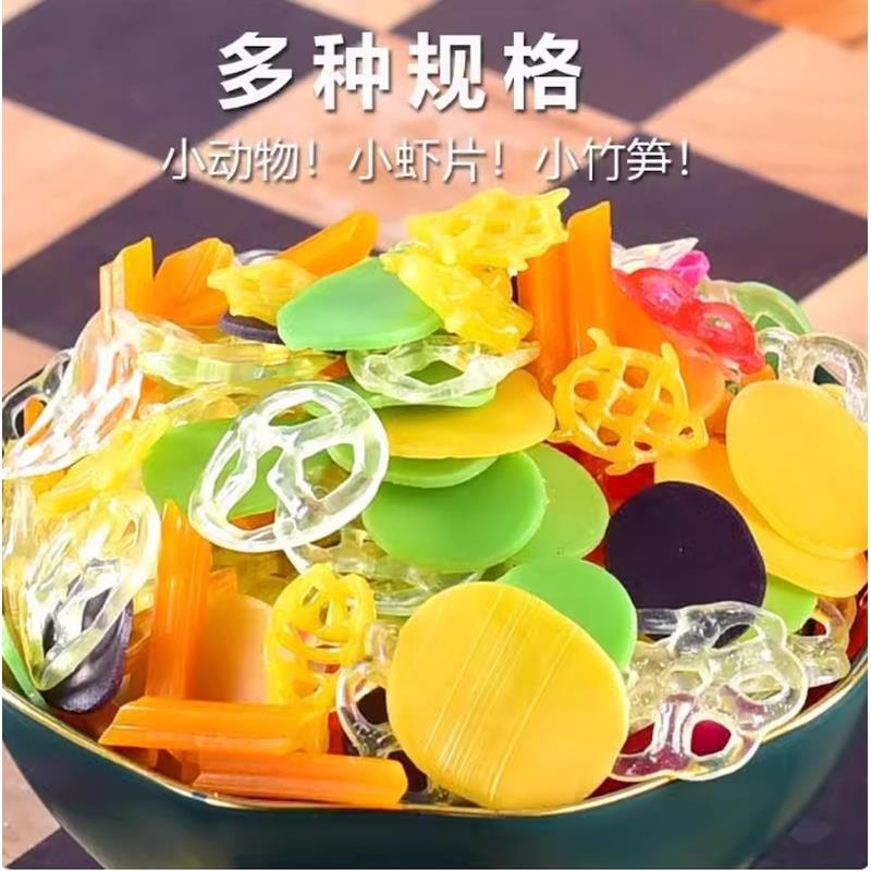 全家零福片礼盒童年回忆七0彩老式虾片自炸809怀旧食解虾馋小零食