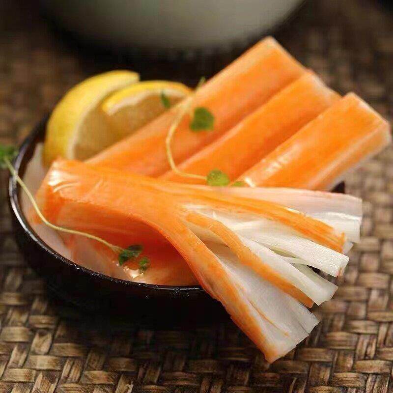 鳕鱼蟹柳 即食低脂手撕蟹肉寿司 顺丰包邮