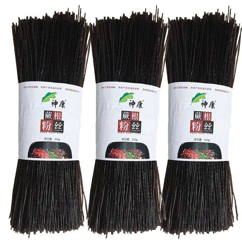 贵州特蕨产根粉根丝1斤凉根拌菜正宗蕨粉酸辣粉商用农家蕨粉条丝