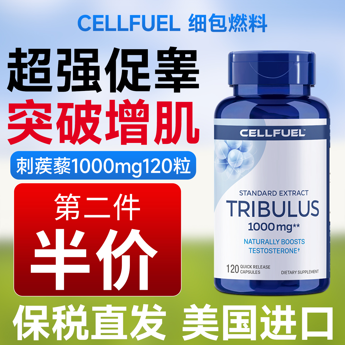 CELLFUEL刺蒺藜高含量120粒