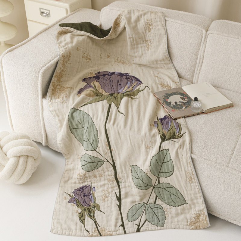 A类全棉色织浴巾彩色纱布家用洗澡裹巾吸水柔软亲肤印花2025新款