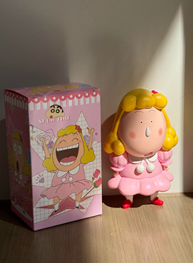 蜡笔小新阿呆美少女系列手办摆件潮玩公仔周边玩偶可爱桌面摆