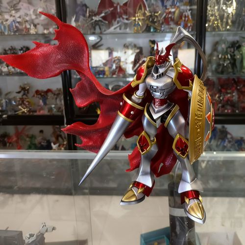 数码宝贝动漫模型暴龙红莲骑士皇家骑士公爵手办奥米加兽摆件