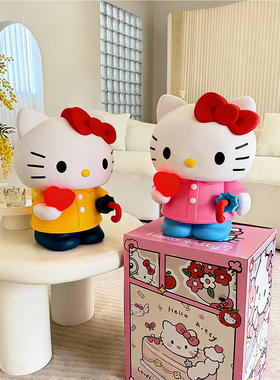 HelloKitty凯蒂猫摆件客厅电视柜装饰品办公室桌面创意礼物