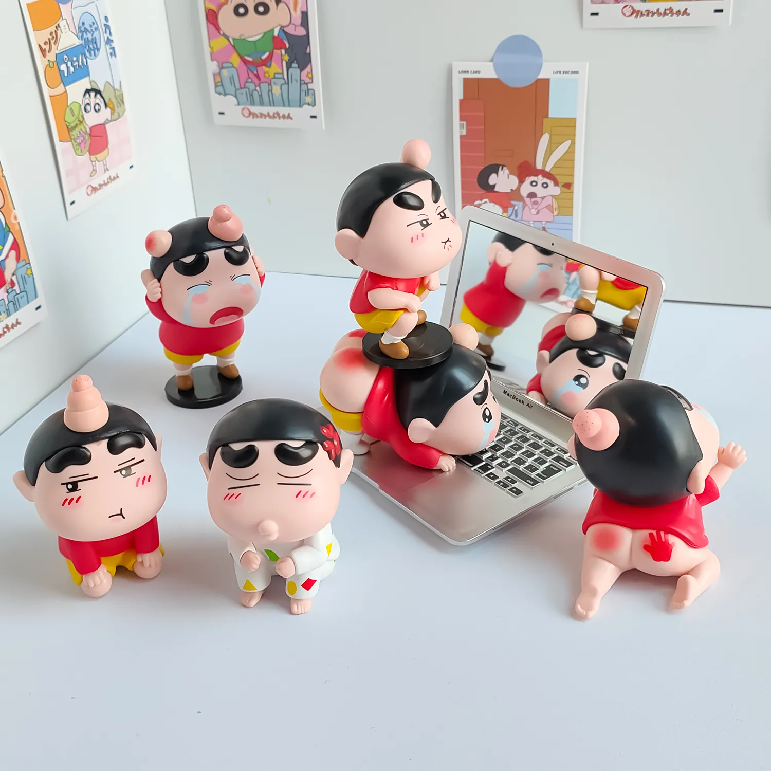 小星球日常挨揍系列气鼓鼓小新GK手办摆件可爱卡通车载装饰约7cm