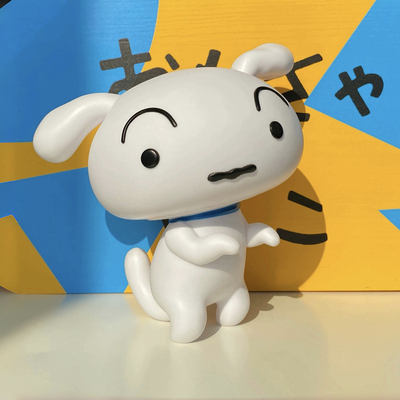 【拾壹】蜡笔小新小白系列手办盲盒公仔家居桌面创意高级摆件女生