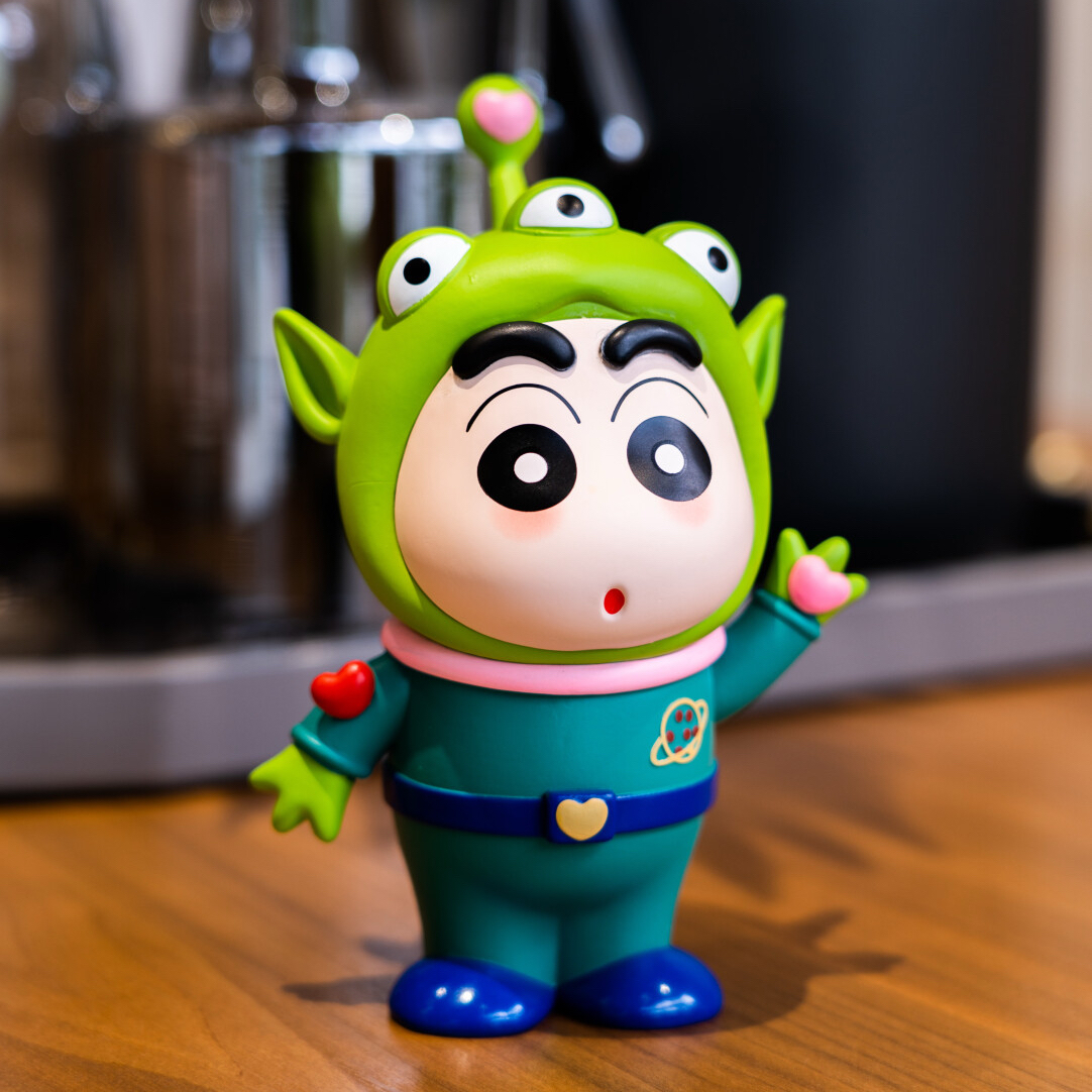 蜡笔小新玩具总动员巴斯光年胡迪三眼仔卡通玩具装饰摆件生日礼物