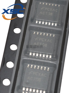原装正品 74ACT08MTCX TSSOP-14 丝印ACT08 二输入与门逻辑门芯片