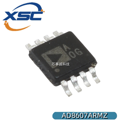 原装正品AD8607ARMZ AD8607 丝印AOG MSOP8 精密微功耗低噪声CMOS