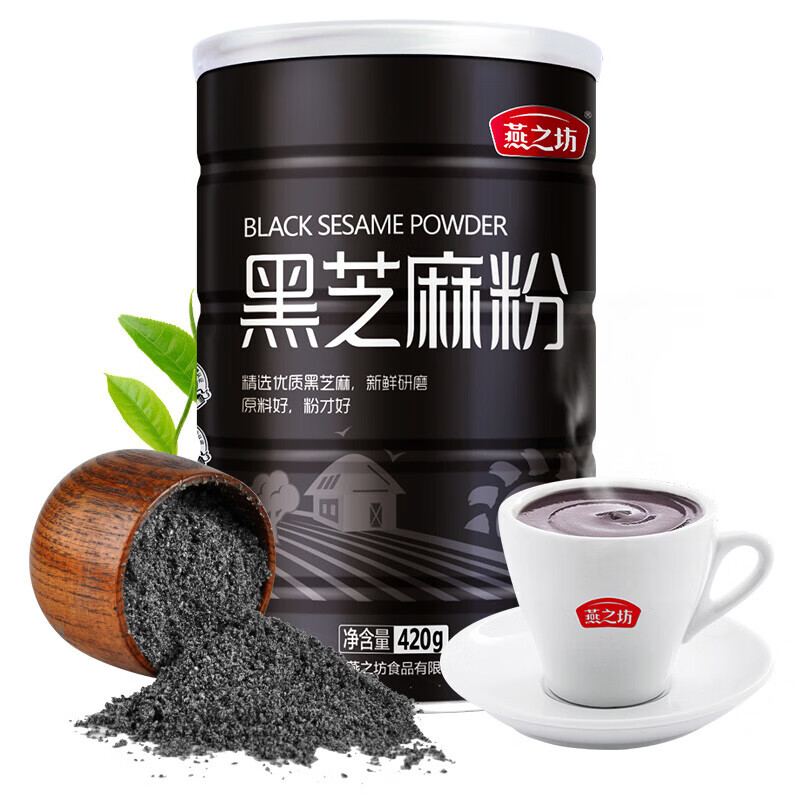 燕之坊无添加无糖黑芝麻粉代餐图片