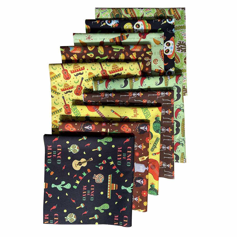 新款直销万圣节Mexican Fiesta墨西哥嘉年华亡灵节印花纯棉布料布,文具电教/文化用品/商务用品,折纸/手工纸/衍纸,淘宝优惠券,粉丝福利购,淘宝优惠卷