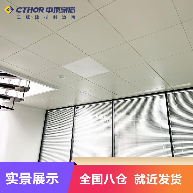 新款直销铝扣板吊顶全套包安装300厨卫烤漆冲孔卫生间天花板集成