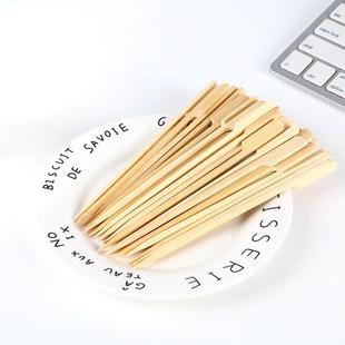 直销新款 一次性烧烤关东煮扁竹签 铁炮串 25cm无节 麻辣烫 新款