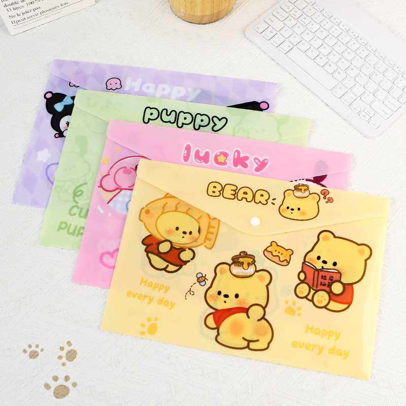 新款直销文件袋透明纽扣资料袋档案袋学生卡通可爱文件夹补习袋小,文具电教/文化用品/商务用品,文件袋/资料袋/试卷收纳袋,淘宝优惠券,粉丝福利购,淘宝优惠卷