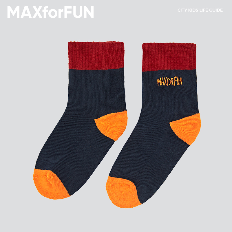 MAXFORFUN中筒袜冬季毛巾底
