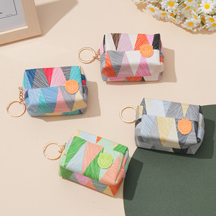 新品 迷你零钱包女简约拉链小巧韩版学生可爱少女心钥匙硬币小钱