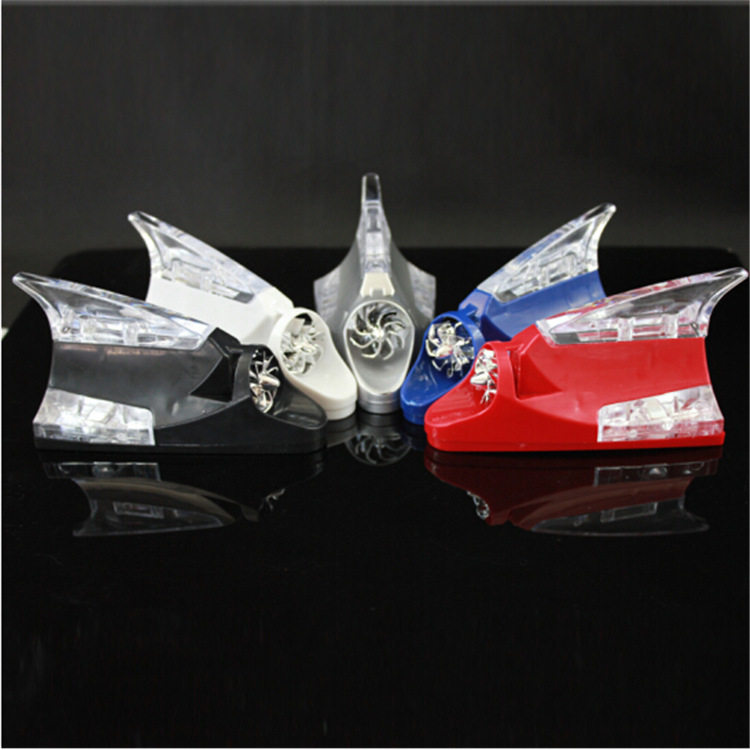 优选汽车风力灯鳍爆闪灯装饰灯太阳能防追尾天线灯风能装饰