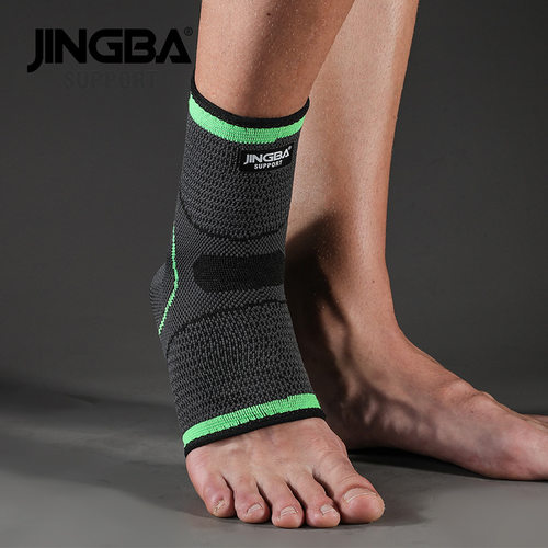 新款 JINGBA 运动护踝 骑行足球跑步登山护具运动健身脚踝户外防