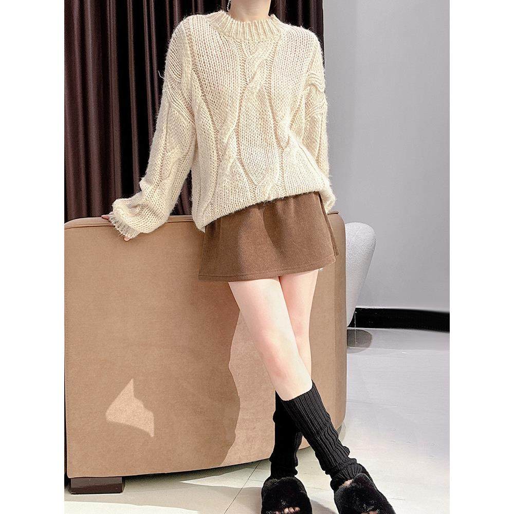 欧式优雅美拉德咖色卫衣打底遮臀小屁帘短裙女冬加厚内搭神器下摆,运动/瑜伽/健身/球迷用品,瑜伽短裙,淘宝优惠券,粉丝福利购,淘宝优惠卷