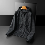 2025春季男士连帽夹克加大码（M-6XL）QT6015-8809-P145，男装夹克，钱塘6015（原D203）