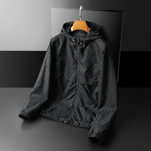 2025春季男士连帽夹克加大码（M-6XL）QT6015-8809-P145图片