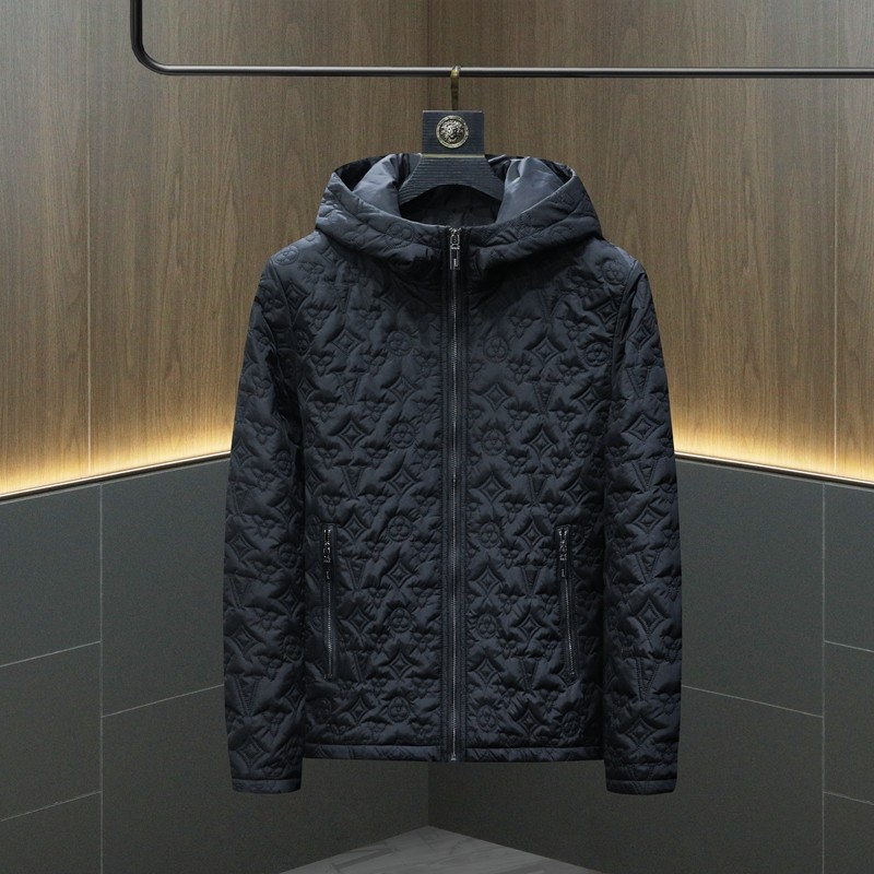 2025秋冬男士连帽棉衣QT3099-9903-P210挂拍(M-6XL),男装棉衣,钱塘6015（原D203）