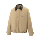 2025冬季男士皮领棉衣QT6015-9330-P175，男装棉衣，钱塘6015（原D203）