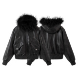 2025秋冬男士PU皮加厚外套QT6015-9323-P195,女装短外套,钱塘6015(原D203), 2025秋冬男士PU皮加厚外套QT6015-9323-P195,女装短外套,钱塘6015(原D203),