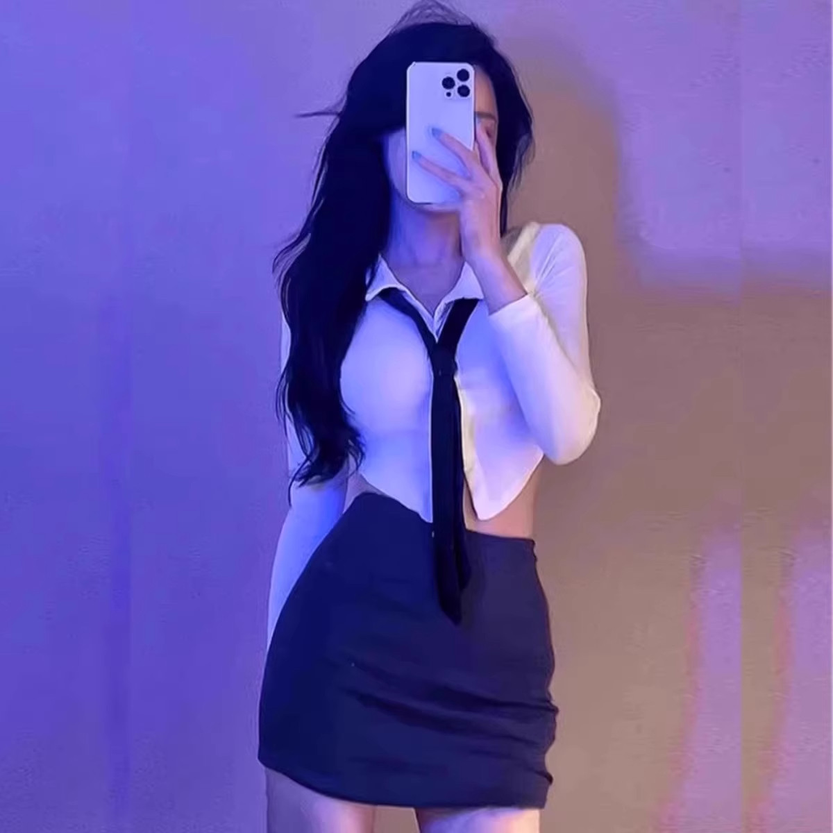 性感内衣大尺趣味睡衣情感秘书制服丝袜套装情侣约会禁欲系情调袍