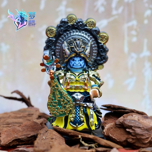 梦麟黑神话四大天王持国天王人仔第三方铠甲手办模型潮玩2026新款